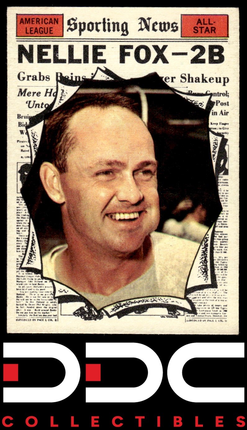 1961 Topps #570 Nellie Fox Chicago White Sox Excellent