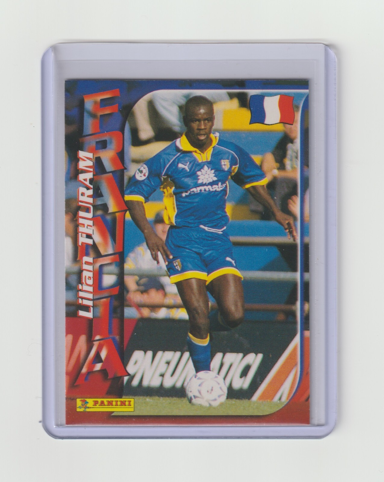 PANINI MONDIALI ’98 GLI AVVERSARI [ LILIAN THURAM ] PARMA / FRANCE