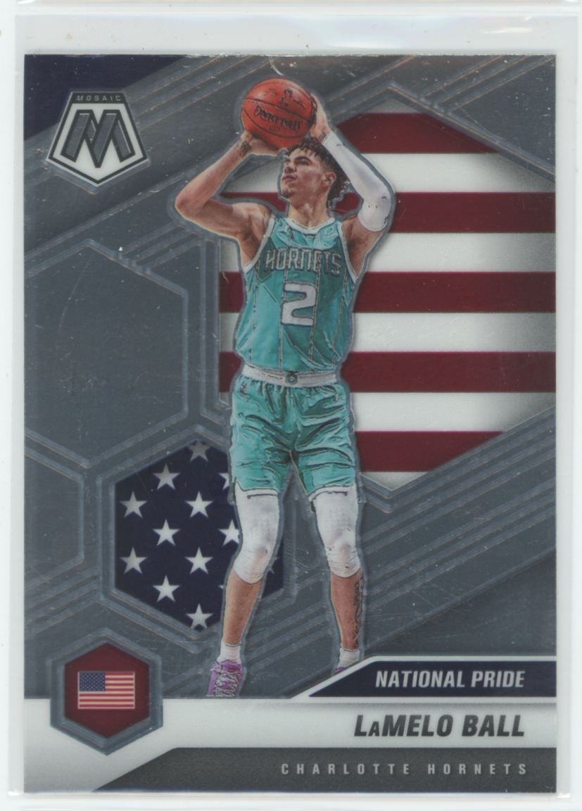 2020-21 Panini Mosaic National Pride LaMelo Ball RC #257