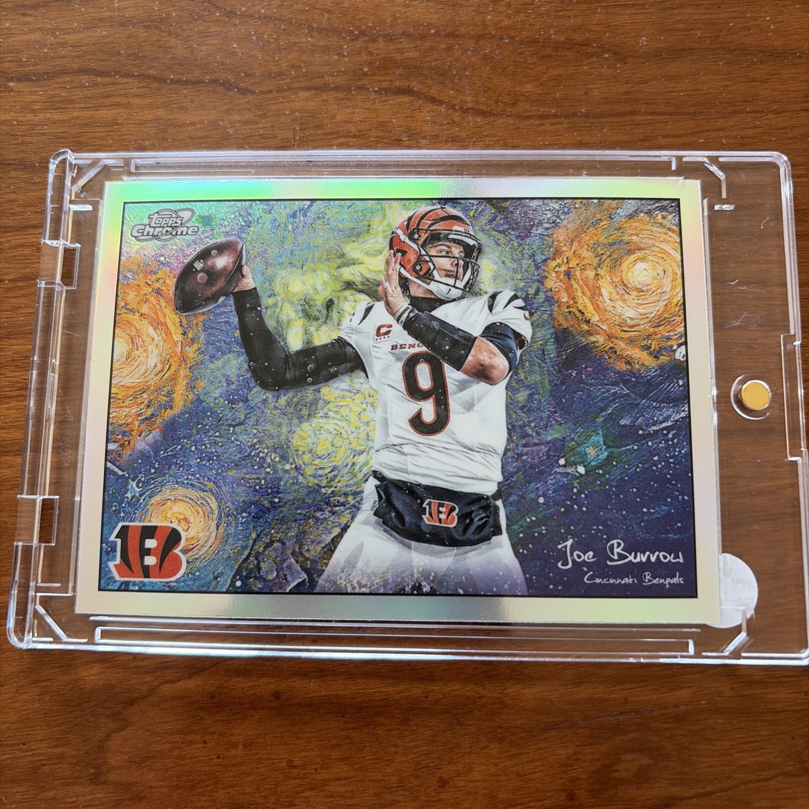 Joe Burrow: Stars in the Night SP STN-13 2025 Topps Chrome Cosmic