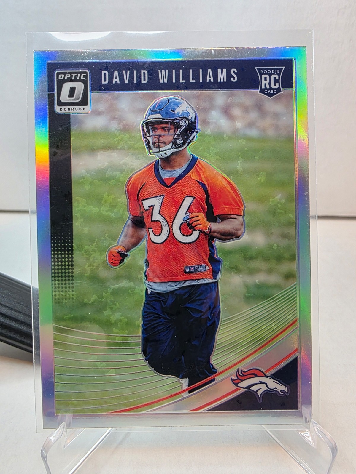 2018 Donruss Optic #125 David Williams Holo