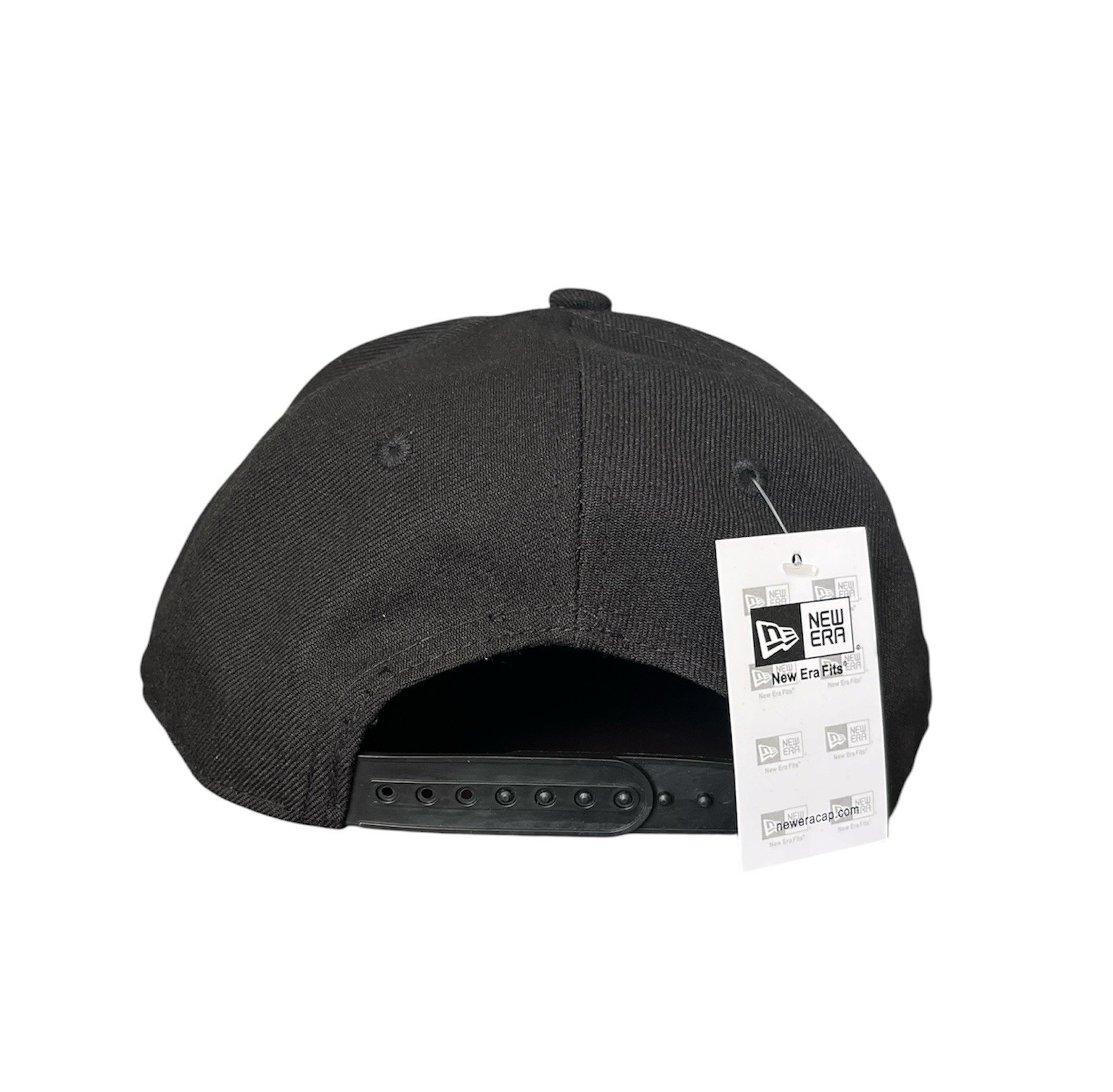 Los Angeles Dodgers 9Fifty New Era SnapBack Hat Black / Black & White Adjustable