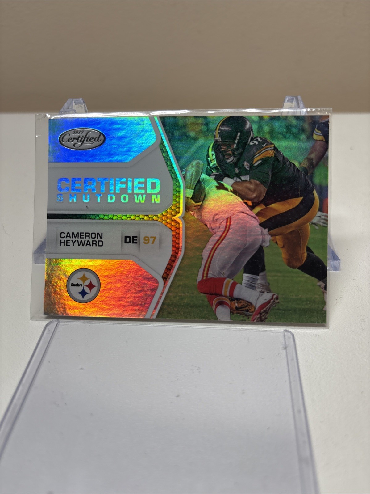 2017 Panini Certified #CS-CH Cameron Heyward Certified Shutdown Holo Foil SP