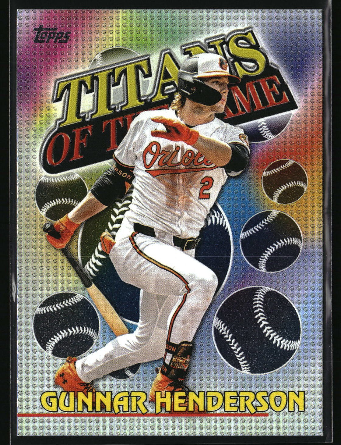 Gunnar Henderson #TOG-4 2026 Topps Titans of the Game