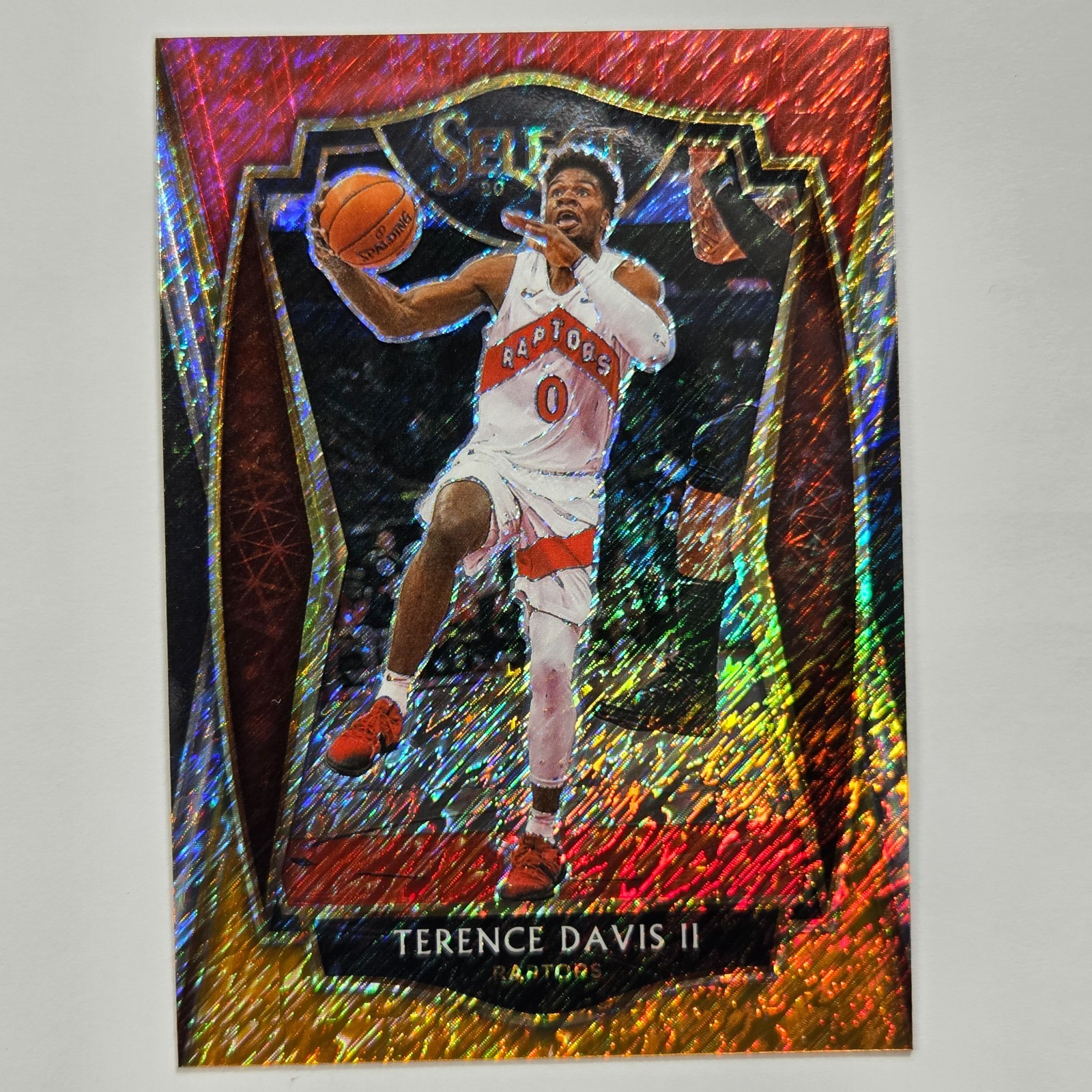 2020-21 Panini Select – Premier Level Terence Davis #125 Red White Orange…