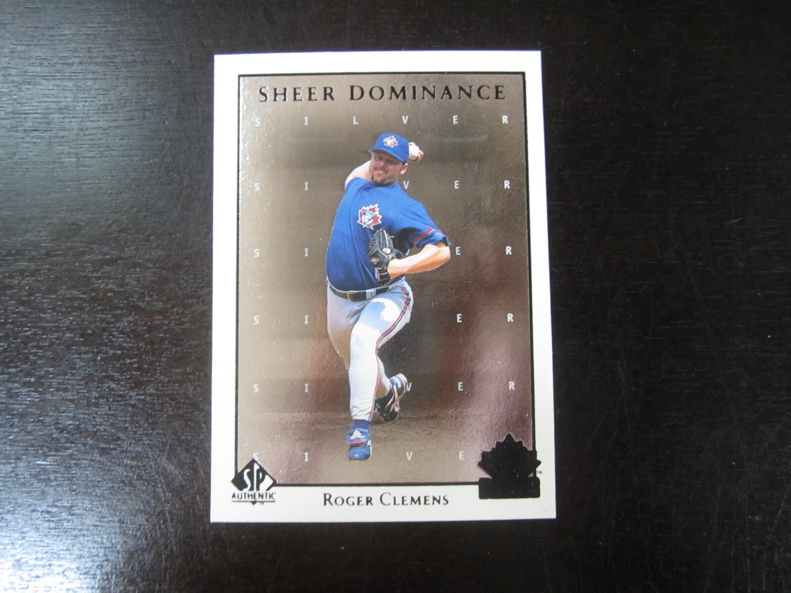 1998 SP Sheer Dominance Silver # SD35 Roger Clemens Card (B65) Toronto Blue Jays
