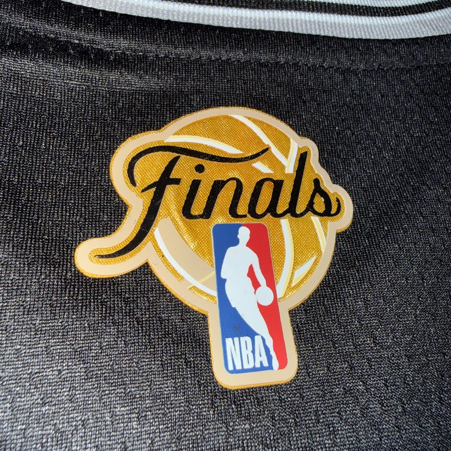 DYLAN HARPER SAN ANTONIO SPURS 2026 FINALS BLACK JERSEY SIZE XL NICE!!