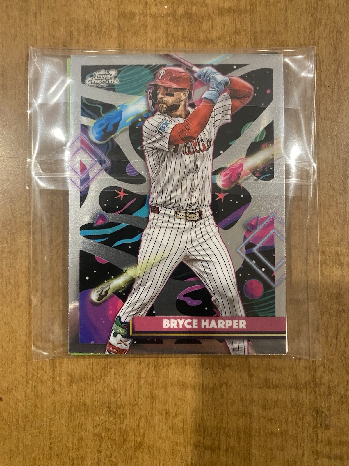 2025 Topps Chrome Cosmic Philadelphia Phillies Team Base Set Schwarber, Harper…