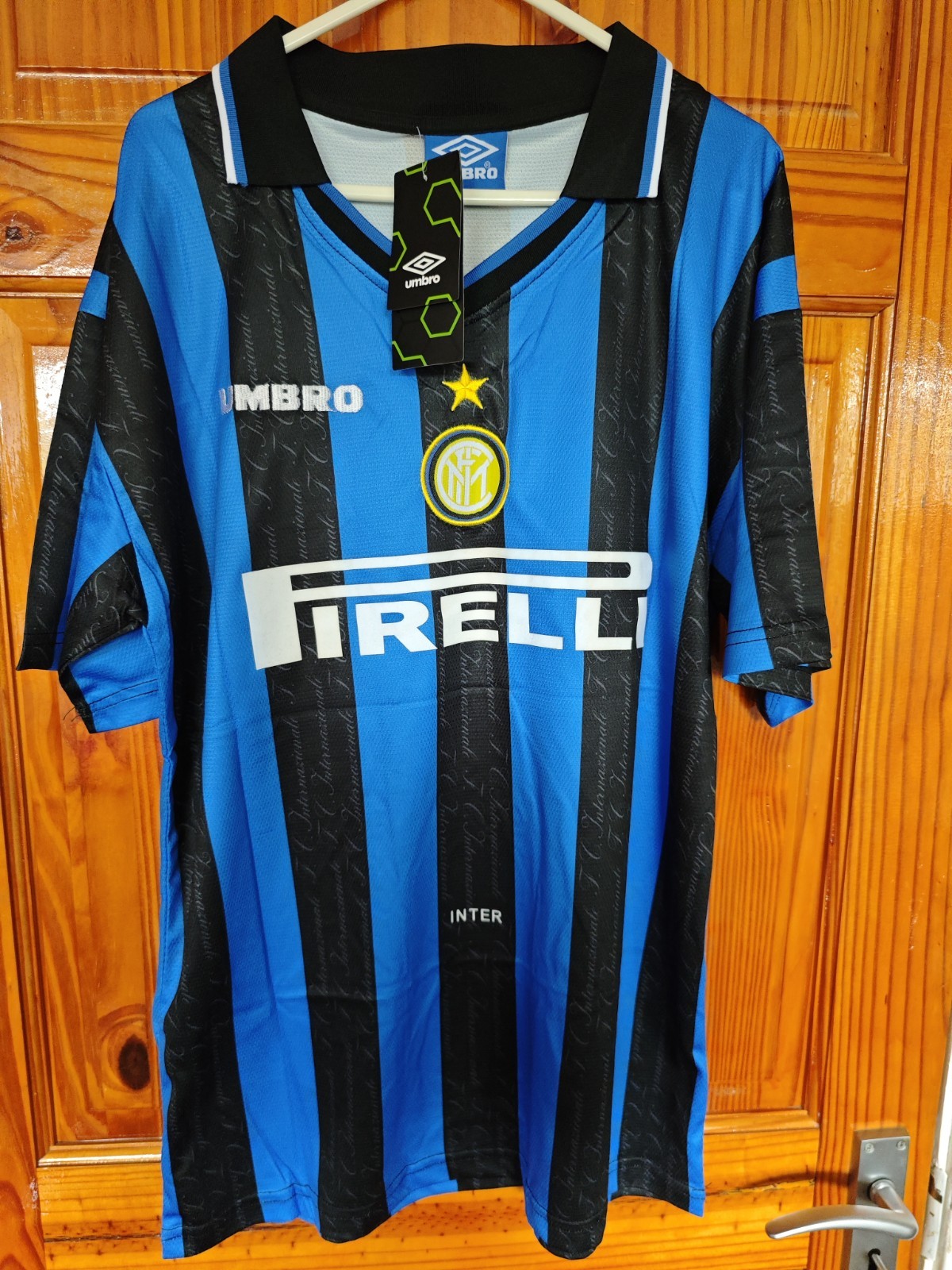 Inter Milan 1997 1998 Ronaldo 10 Adults Size L Jersey