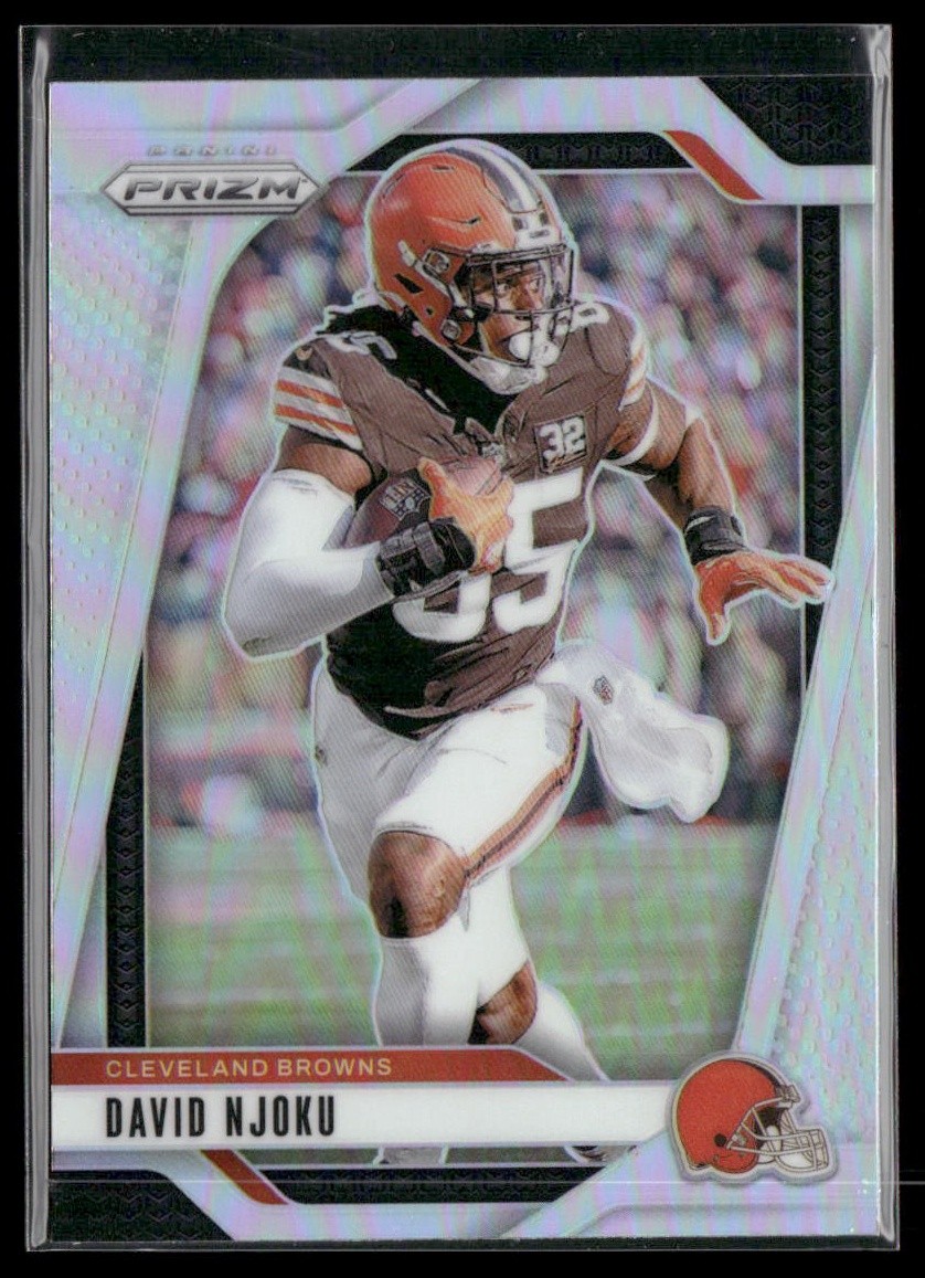 2024 Panini Prizm #68 David Njoku Silver