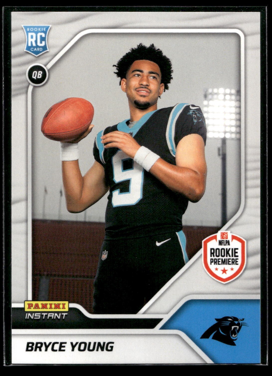 2023 Panini Instant Bryce Young Rookie RPS FIRST LOOK 1/2812 SP Panthers #41 RC