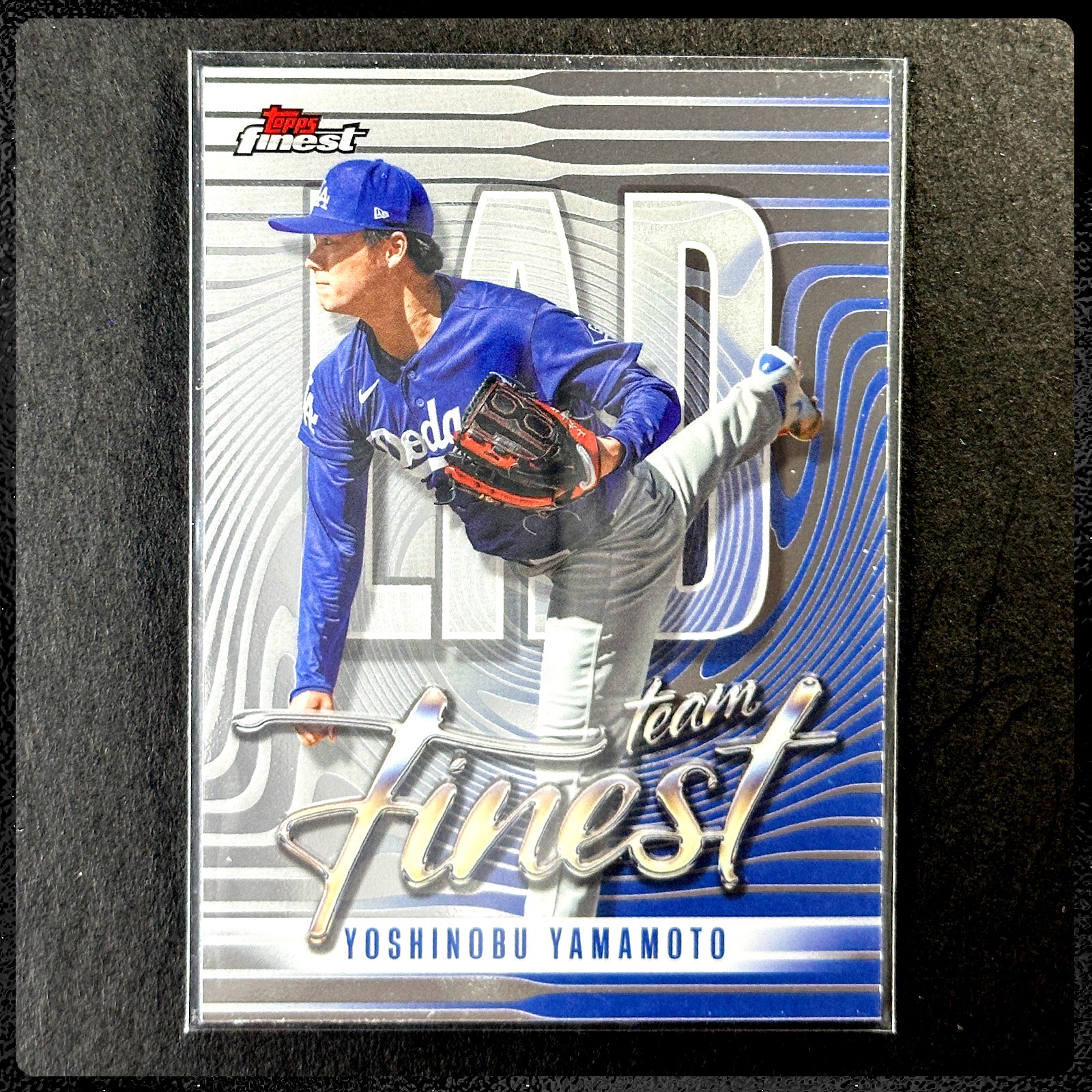 2026 Topps Finest YOSHINOBU YAMAMOTO Dodgers Insert #TF-3
