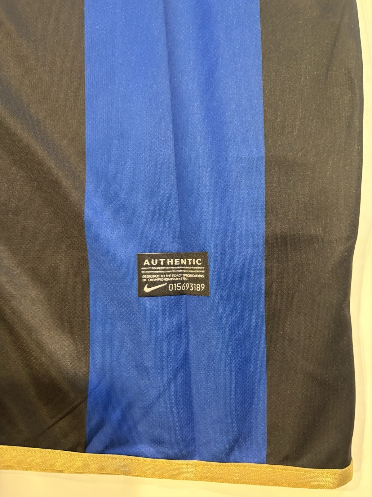 ZLATAN IBRAHIMOVIC INTER MILAN 2007-2008 JERSEY SLIM FIT L ,XL