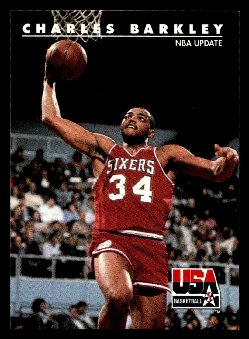 Charles Barkley 1992 SkyBox USA #1 USA