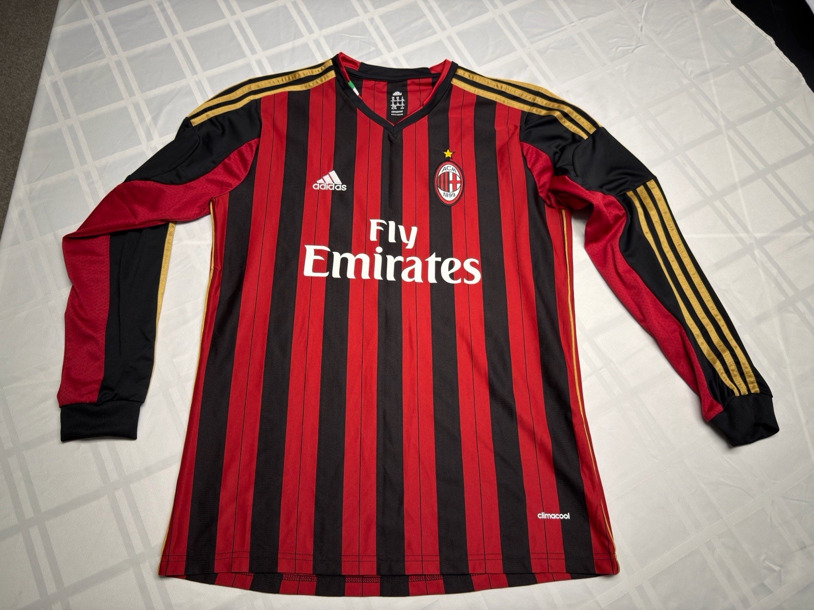 2013/14 Ac Milan Home Jersey #22 Kaka Size XL