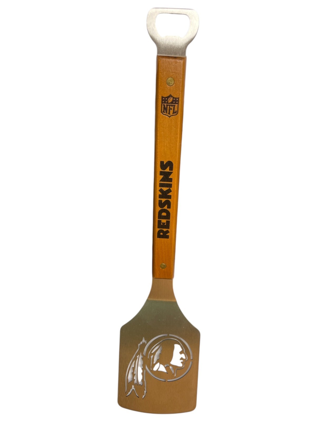 NFL Washington Redskins XL Wide MONSTER Grill Spatula w/ Opener BBQ Tailgate