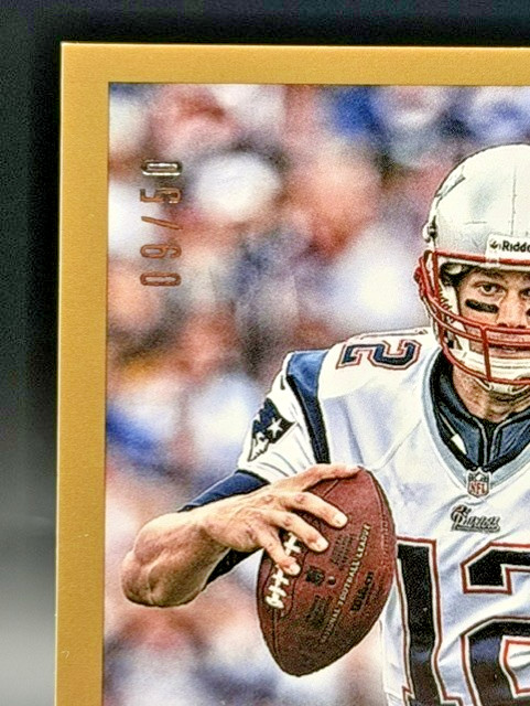 Tom Brady 2013 Panini Score Gold Zone /50 New England Patriots #285 Parallel