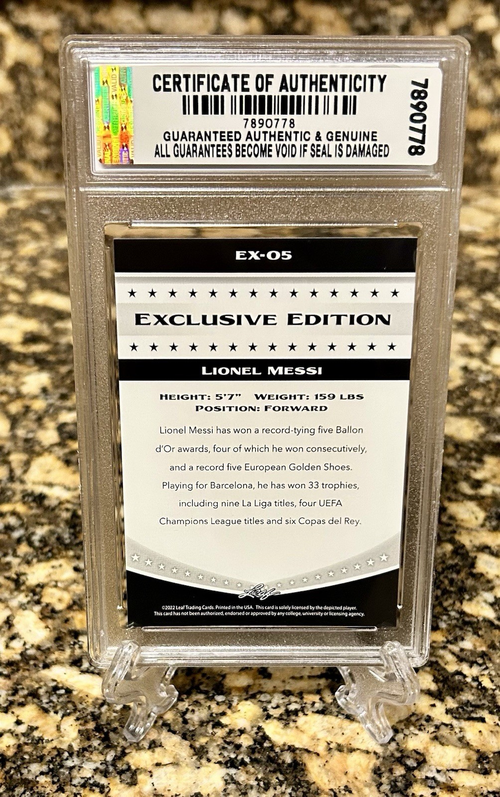 25 Card Lot 2004-22 LIONEL MESSI/PELE/CRISTIANO RONALDO Rookie GRADED GEM-MT 10