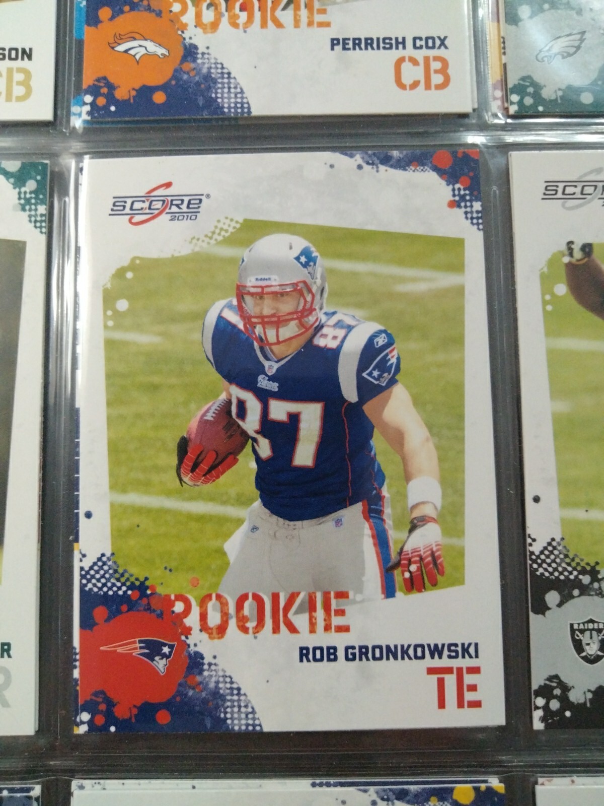2010 SCORE Football Complete Set Binder Rob Gronkowski RC Dez Bryant A. Brown