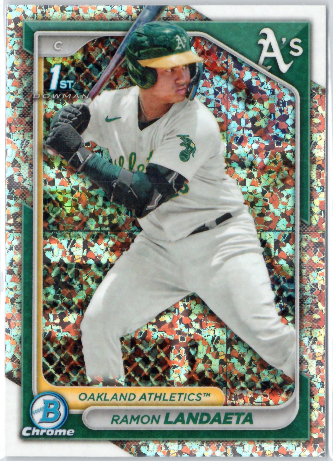 2024 Bowman #BCP-28 Ramon Landaeta Chrome Prospects Mini Diamond
