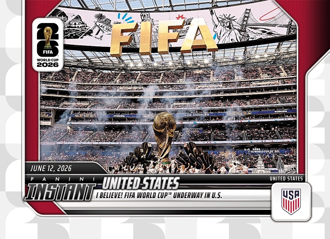 *PRESALE* 2026 Panini Instant FIFA World Cup United States #8 WC Underway in US