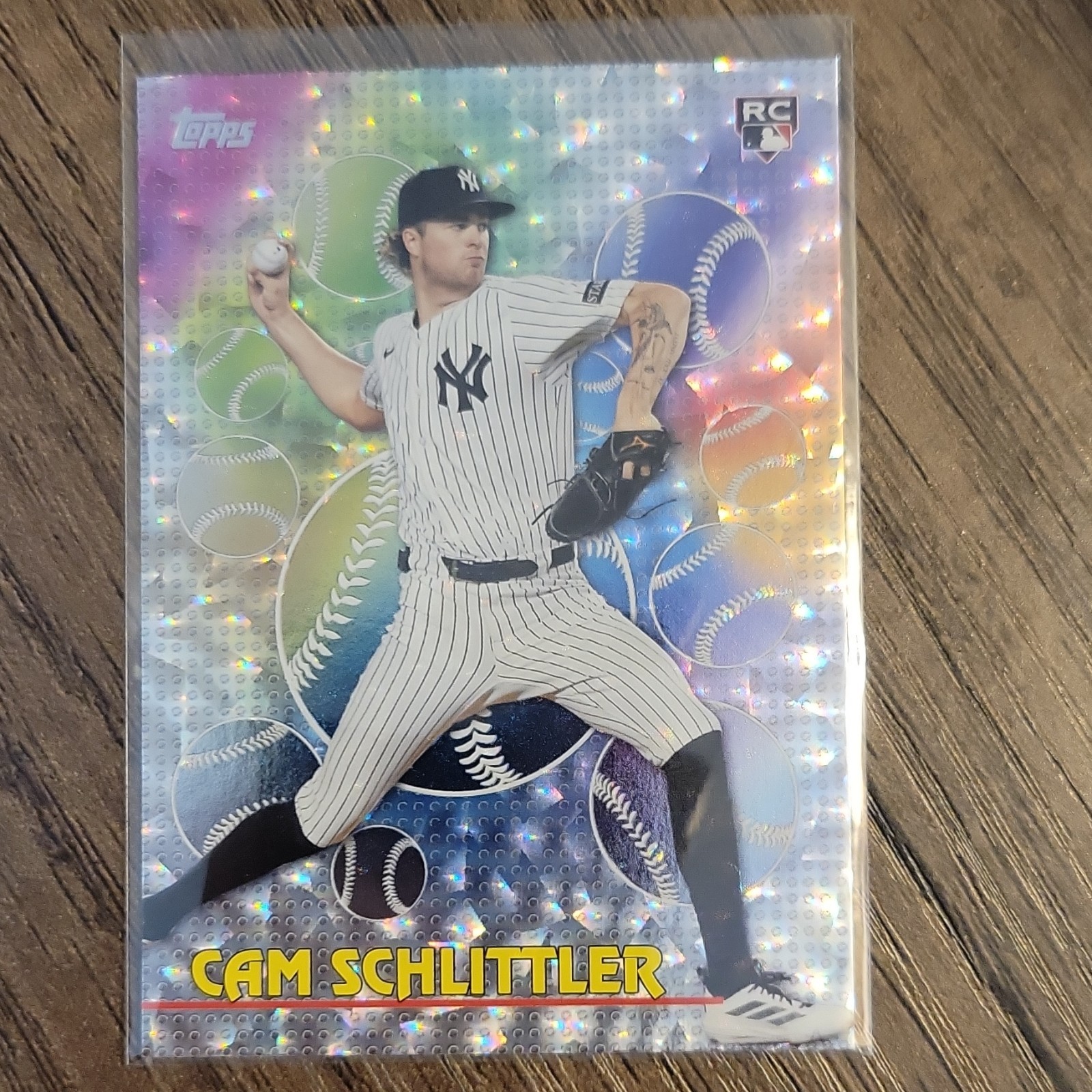 Topps 2026 Topps Series 2 Cam Schlittler RC Crackle Foil #TOG-34