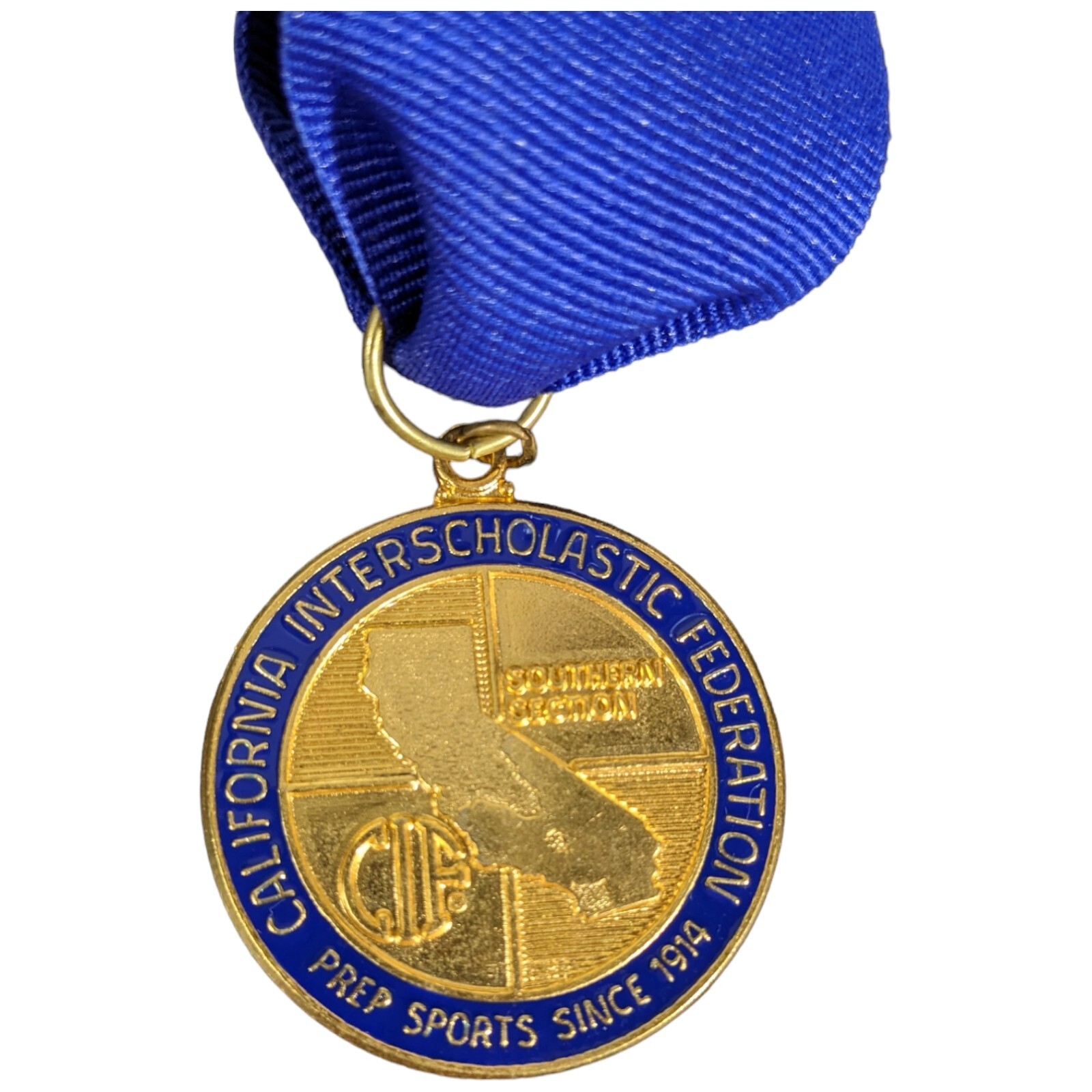 CIF Champion Wrestling Medal High School 1st Place 125 Pounds California Coastal