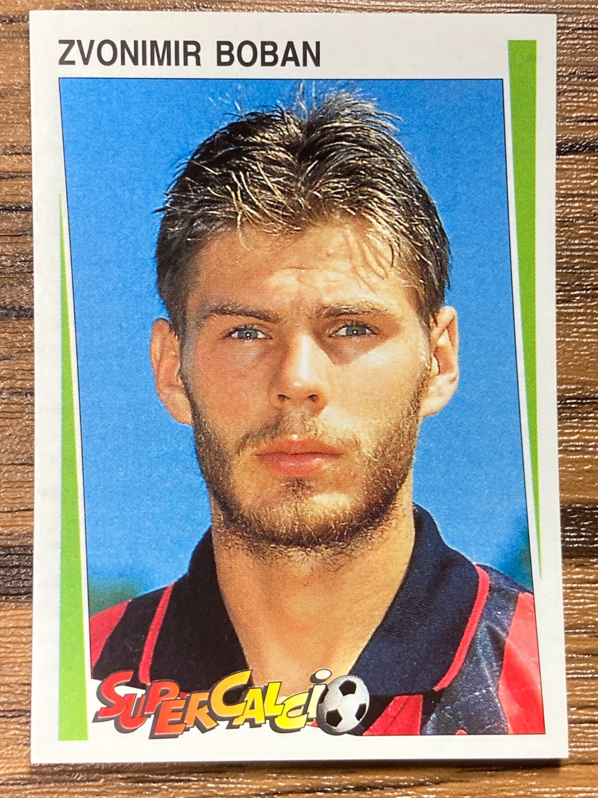 Panini Super Calcio 1994-1995 Sticker No.144 Zvonimir Boban AC Milan Croatia