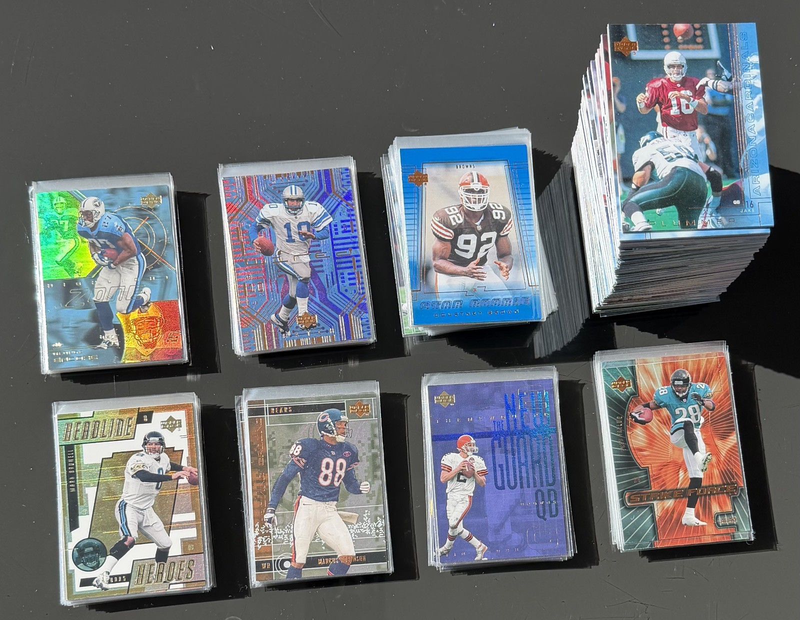 2000 Upper Deck NFL Football Near Complete Master Set 1-270 (268) + 6 Insert Set