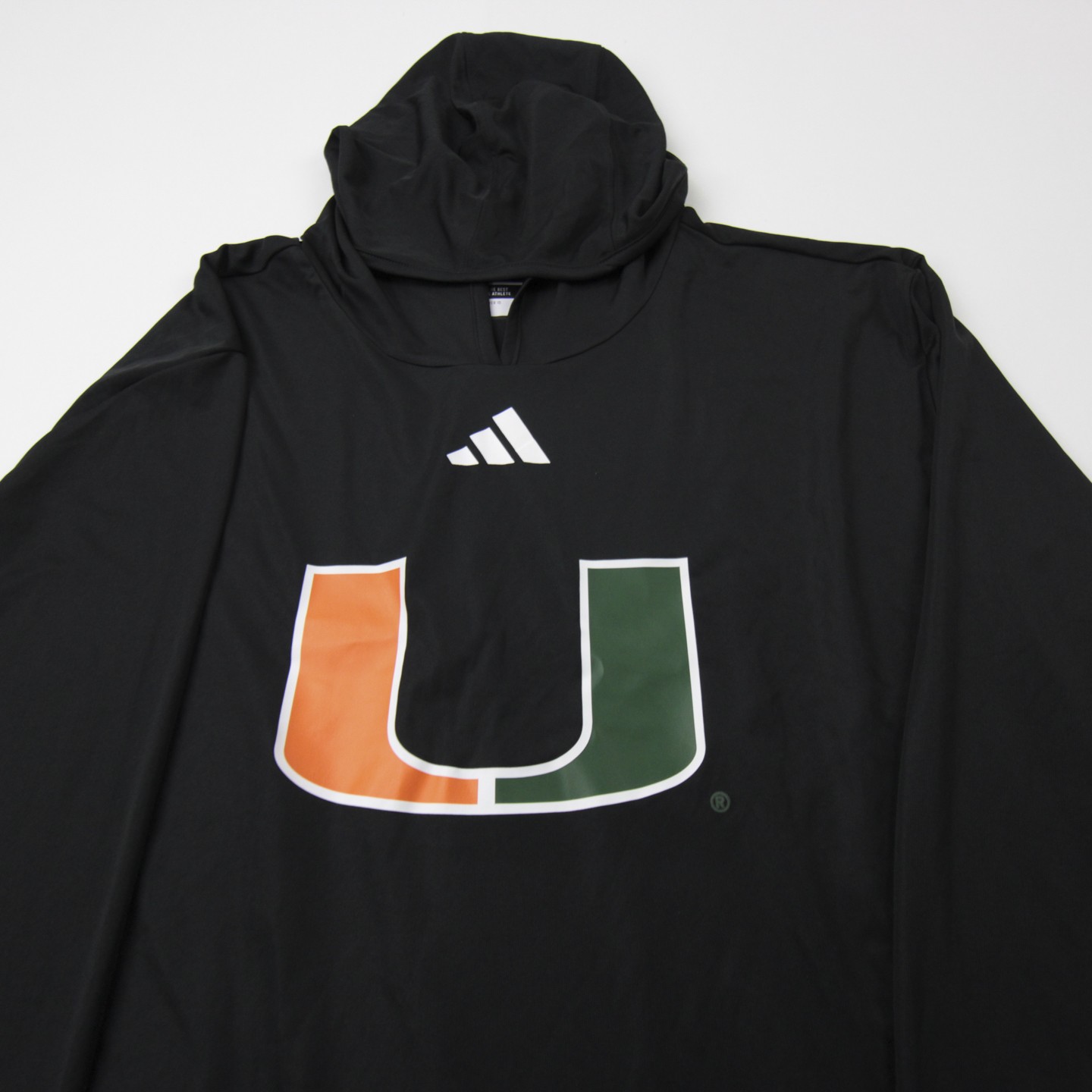 Miami Hurricanes adidas Long Sleeve Shirt Men’s XL