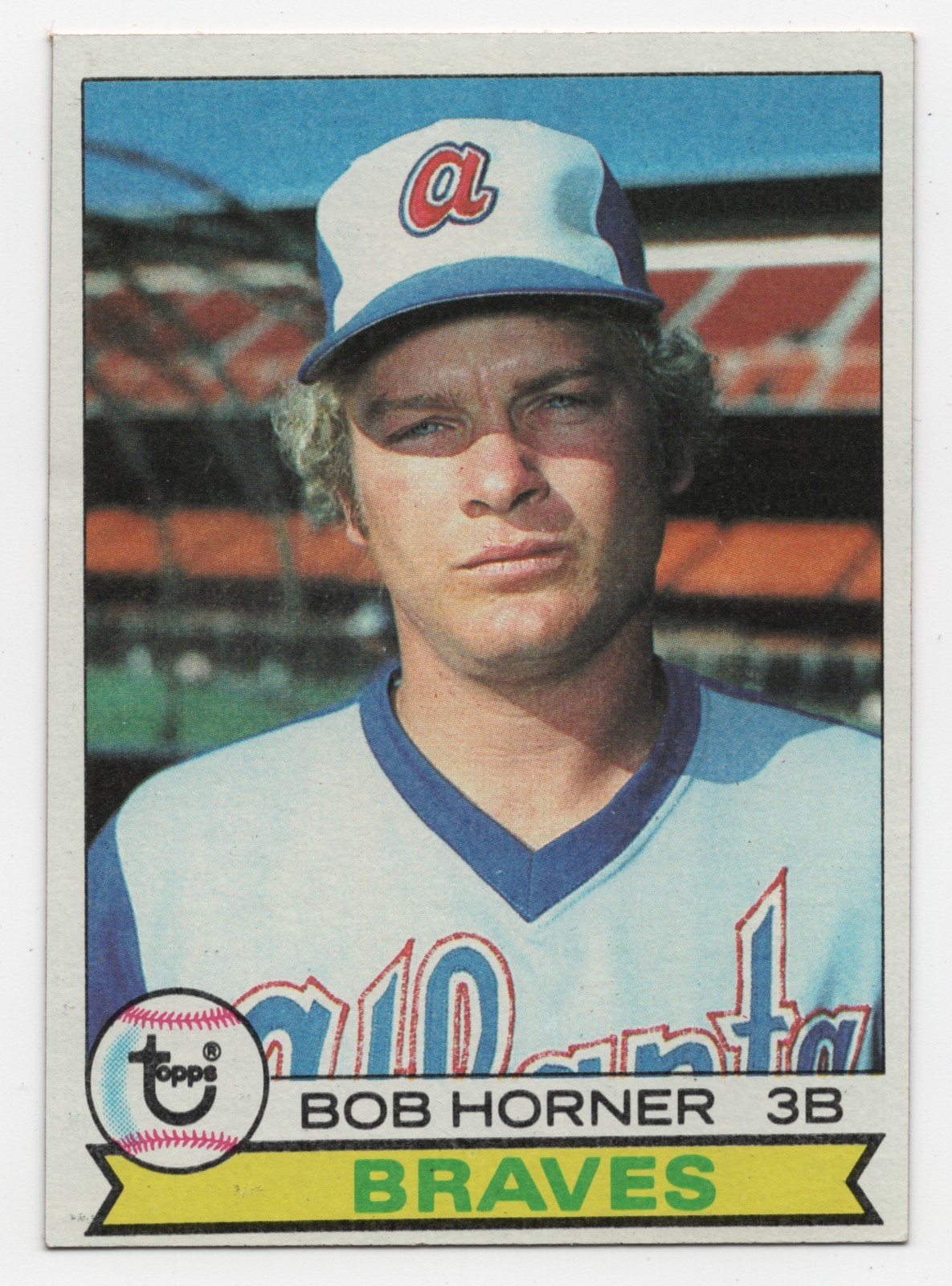 1979 Topps Baseball BOB HORNER #586 Rookie Excellent-Braves