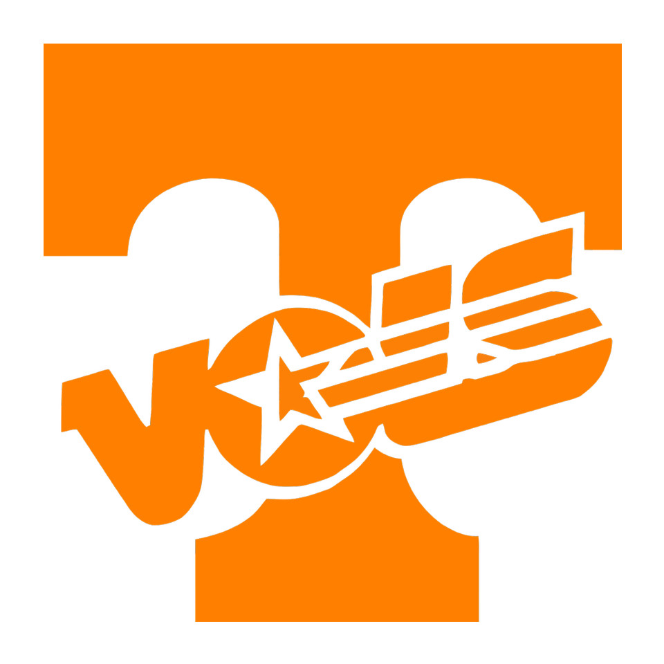 University of Tennessee “T with Vols” Vinyl Decal – NCAA – FREE BONUS DECAL