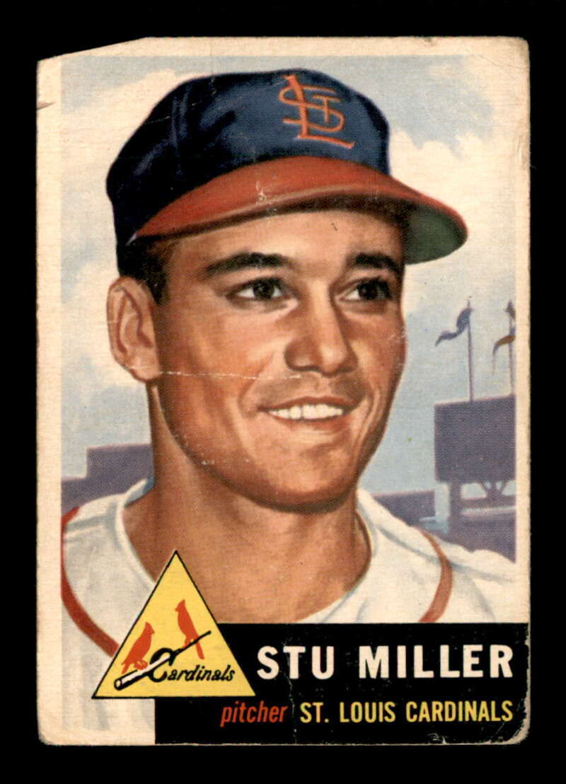 1953 Topps #183 Stu Miller RC P X2929174