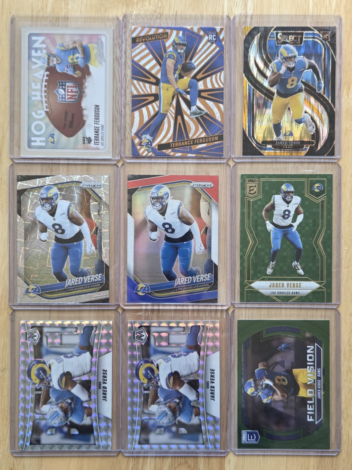 Los Angeles Rams Team Lot (99 Cards)- Rookies, Parallels, Inserts, Silvers, Vets