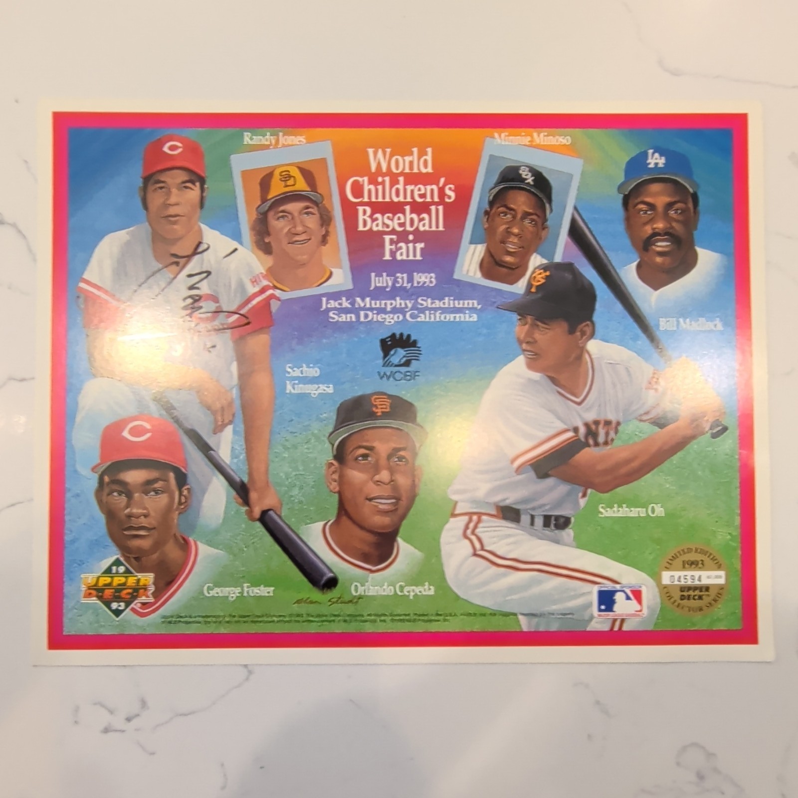 Upper Deck 1993 Limited Edition World Children’s Baseball Fair #04594