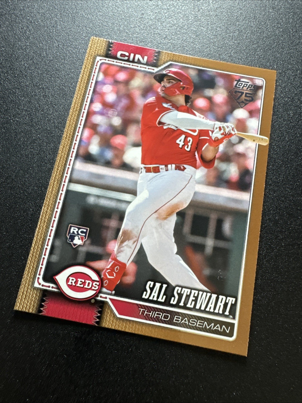 2026 Topps Series 2 Sal Stewart #372 Gold RC /2026 REDS