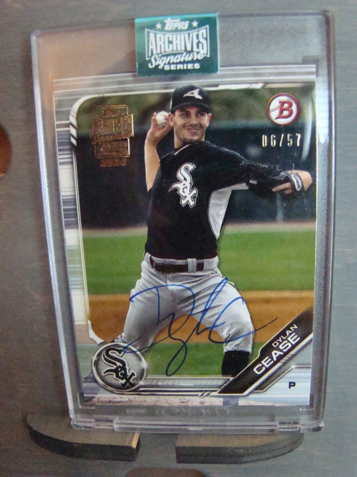 2024 Topps Archives Signature DYLAN SEASE 2019 Bowman Prospect 06/57, BP-113
