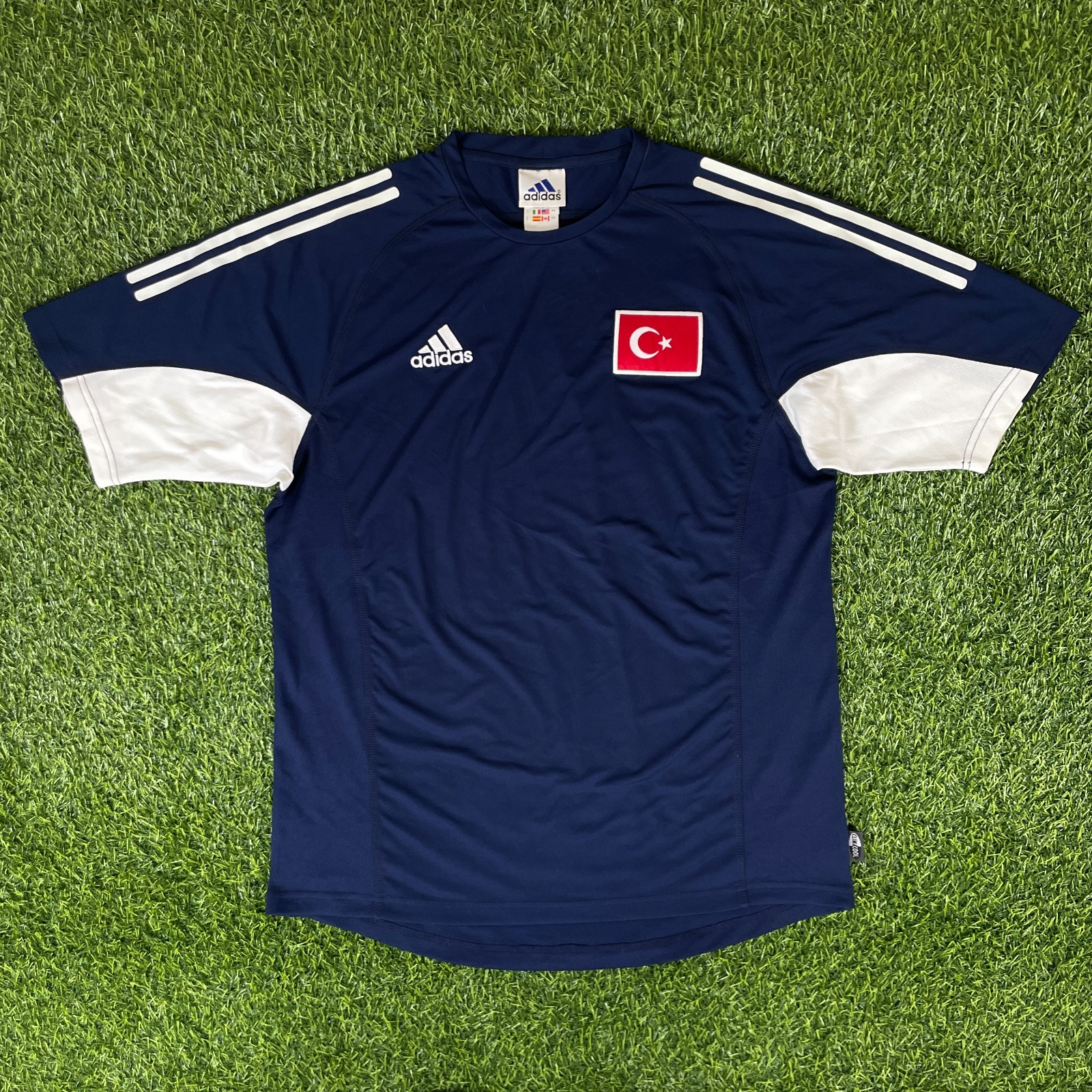 Turkey 2002 Official Training Prematch Jersey Shirt Kit – JPN 2XL – World Cup
