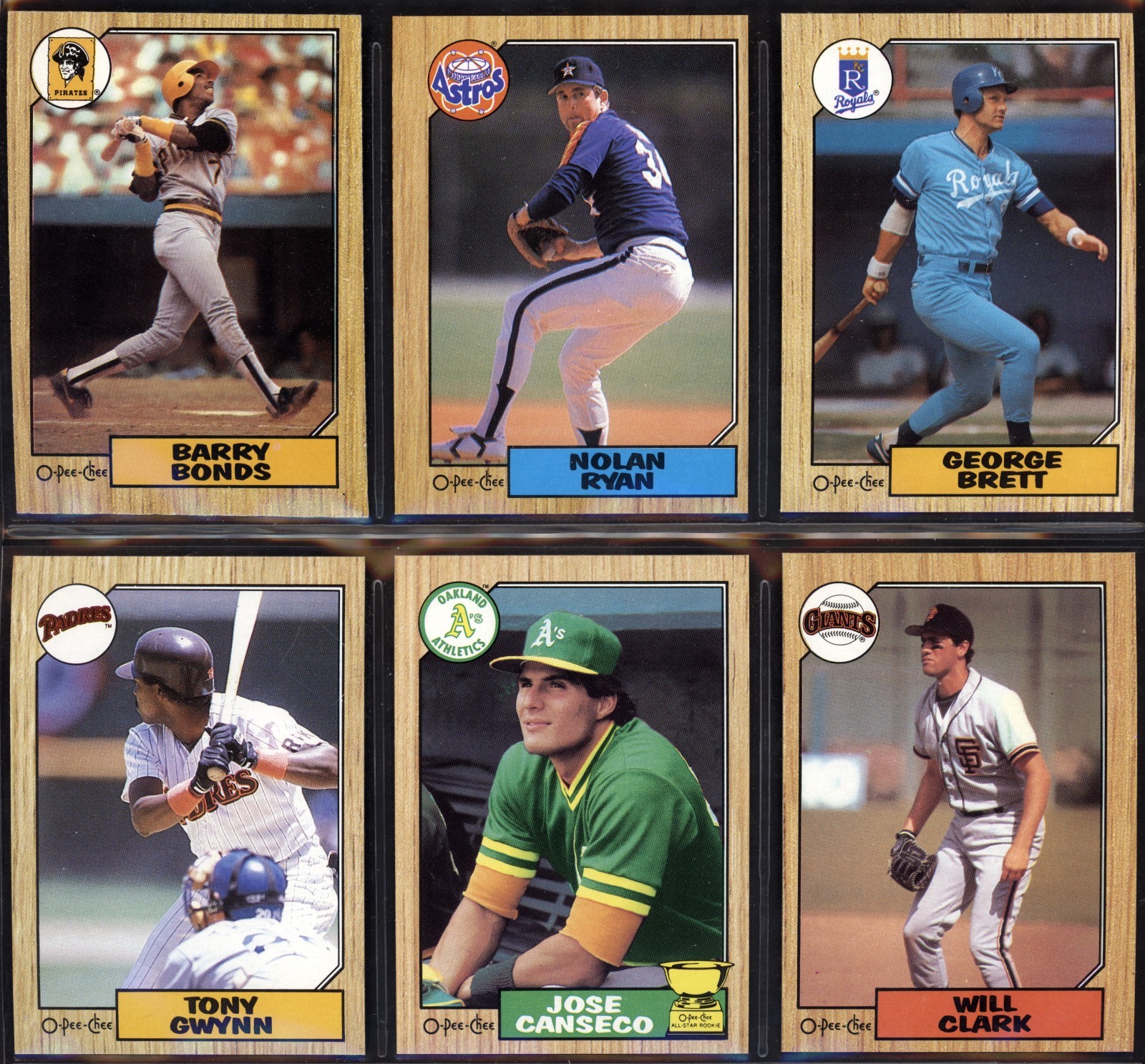 1987 OPC BASEBALL COMPLETE SET 1-396 NM-MT (NEAR MINT-MINT)