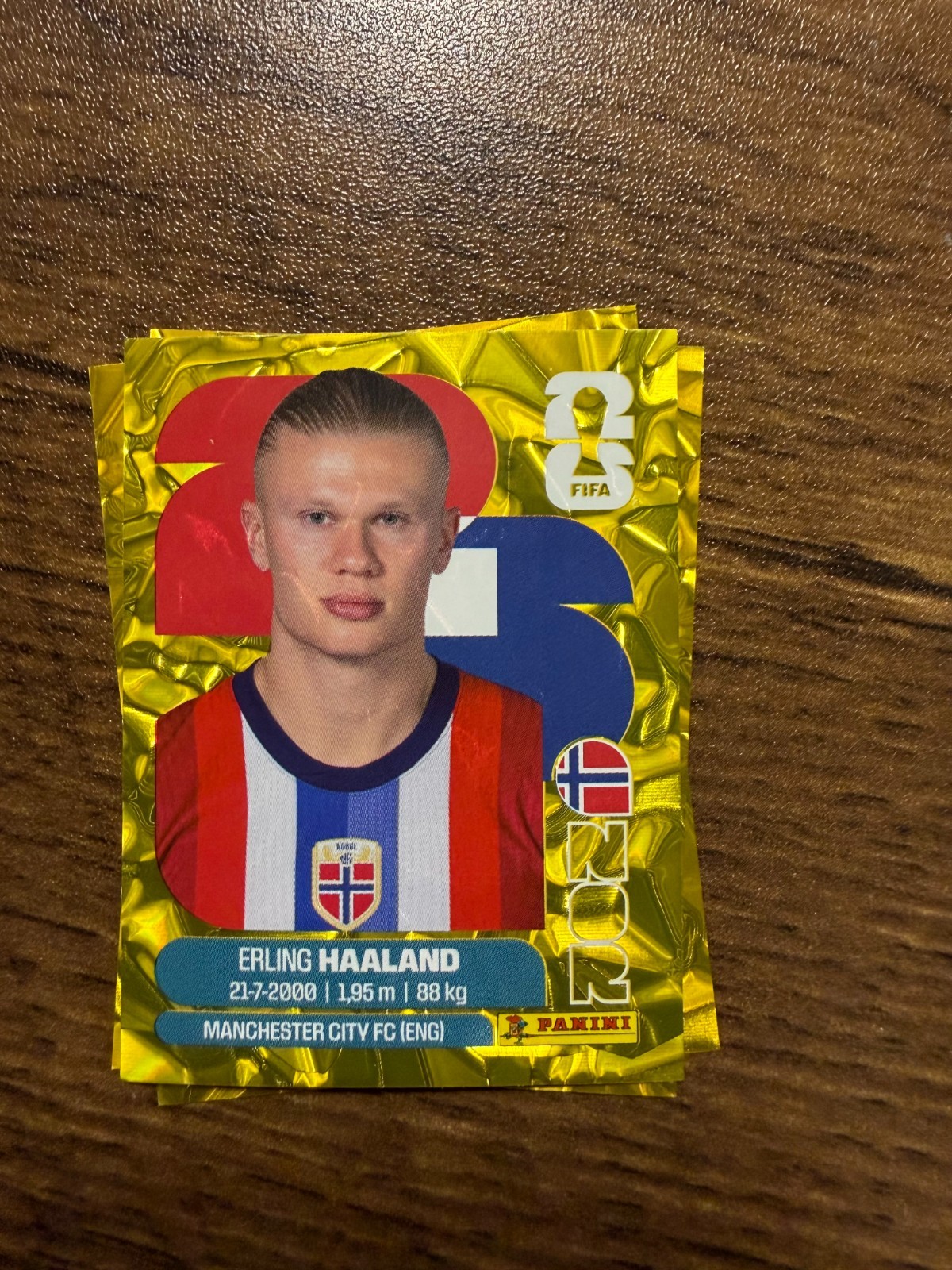 2026 PANINI WORLD CUP GOLD Crumple Stickers SINGLES