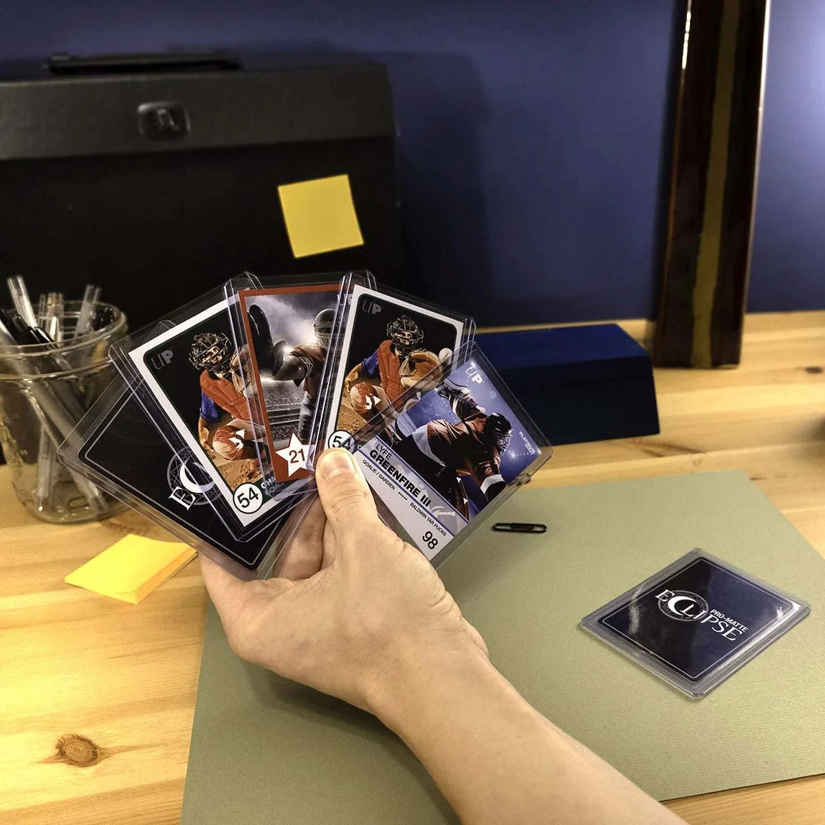 3″x4″ TopLoad Card Holders 35PT 25/50/100/200pcs Rigid PVC For Trading Game Card