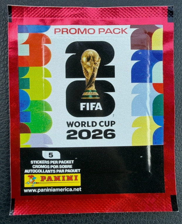 PANINI 2026 WORLD CUP PROMO PACK COCA COLA SOCCER STICKERS RARE VHTF