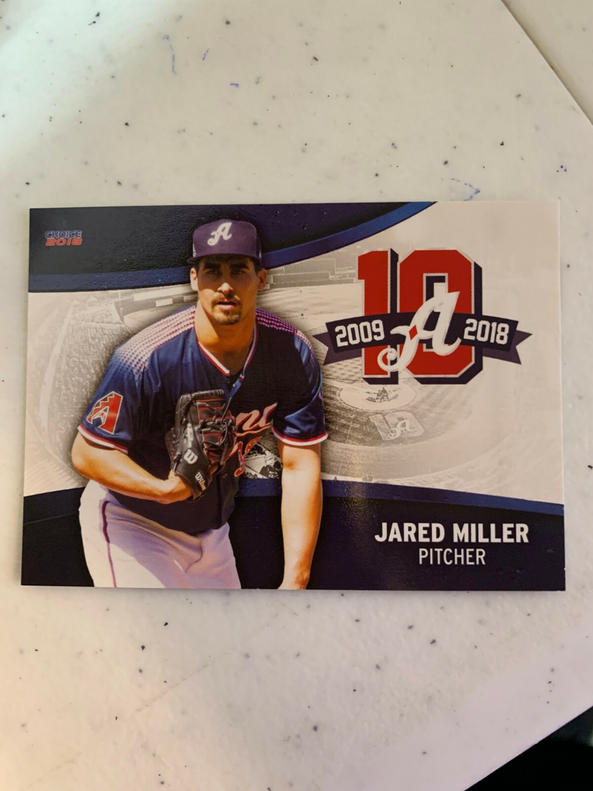 Jared Miller 2018 Reno Aces Team Card