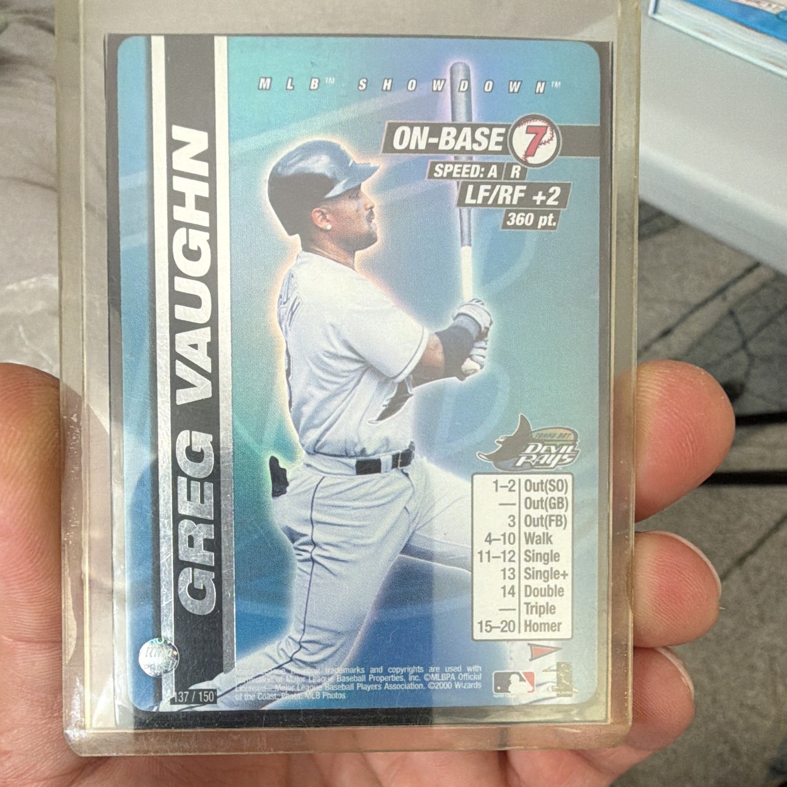 Wizards of the Coast MLB Showdown 2000 5-Card Lot Frank Thomas + More