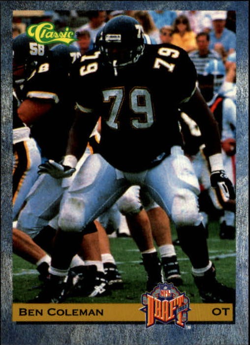 1993 Classic #14 Ben Coleman – FB