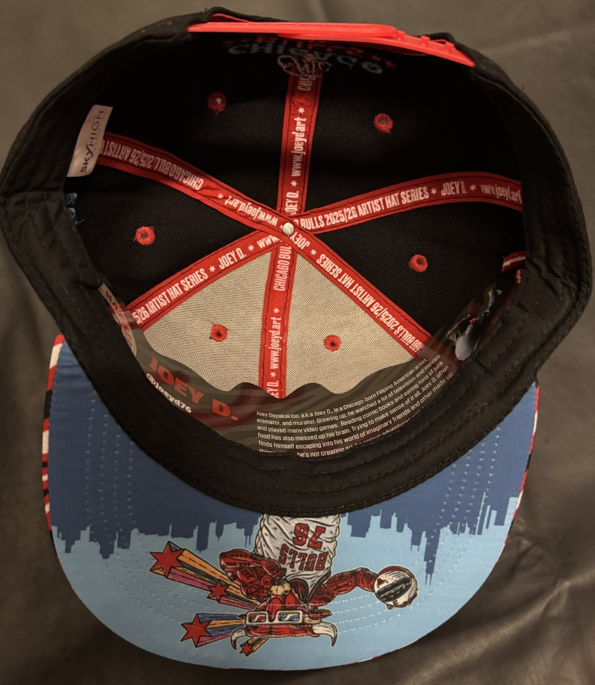 Chicago Bulls- Hat Series #4 “Joey D.” *Limited Ed.*_2025-26 Season_SGA NEW!!!