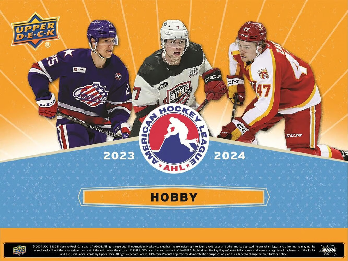 2023-24 Upper Deck AHL Hockey Hobby Box (Factory Sealed)