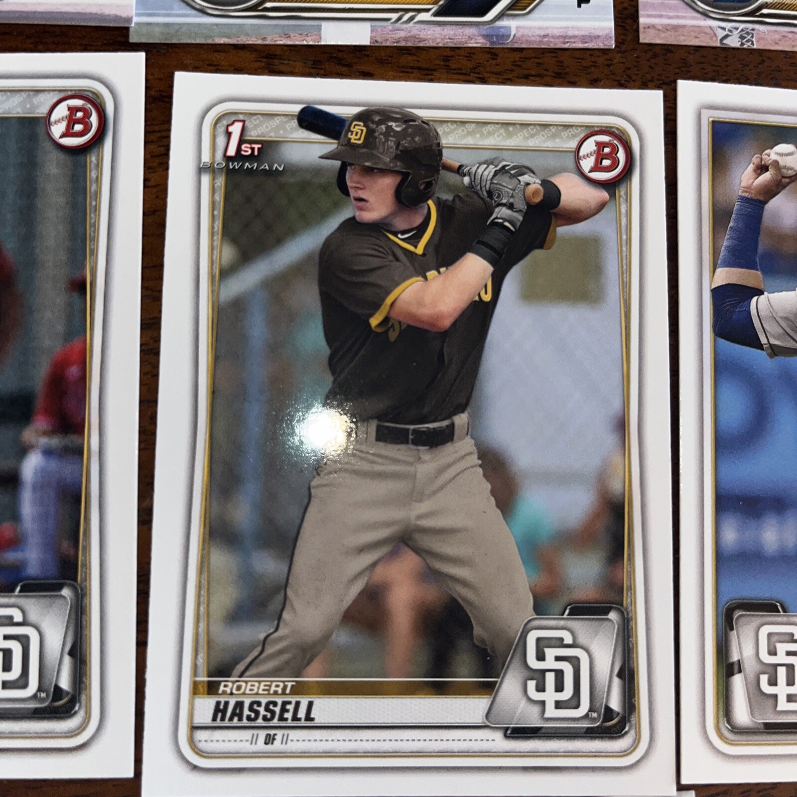 San Diego Padres Cards Includes Tatis, Mochado, Abrams, Hassell Option #1