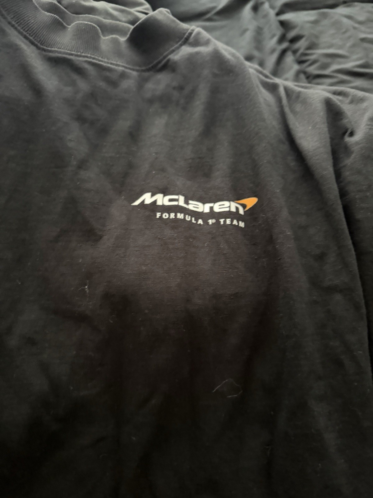 McLaren McLaren Formula 1 Team Las Vegas Black Sweatshirt Size L