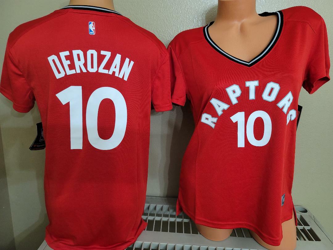 20111 WOMENS Bulls NBA Raptors DeMAR DeROZAN Basketball JERSEY Red NWT